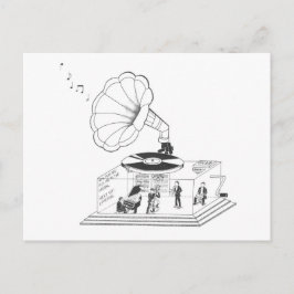 Hur fungerar en Gramophone egentligen? Vykort
