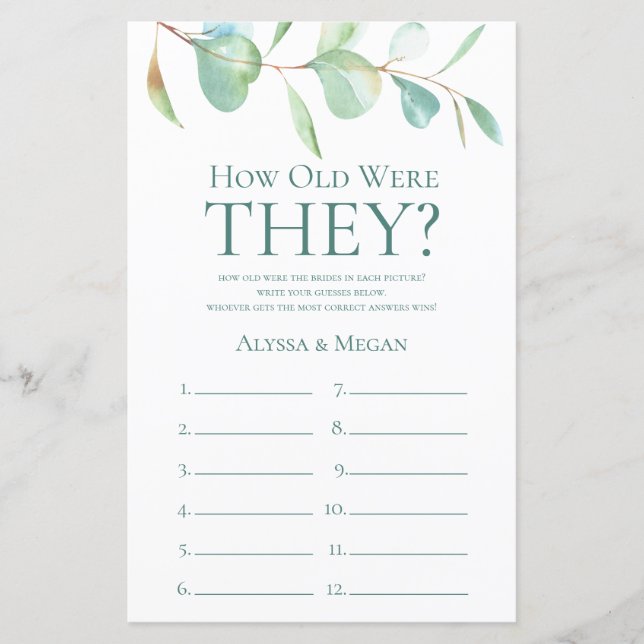 Hur gamla var de Eucalyptus HBTQ (Framsida)