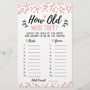 Hur gamla var de Möhippa- eller Hen Party-spel?