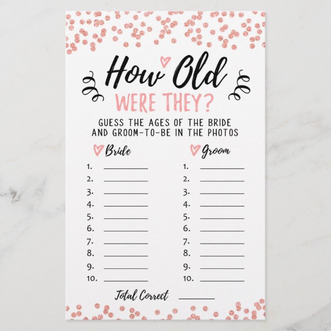 Hur gamla var de Möhippa- eller Hen Party-spel? (Framsida)