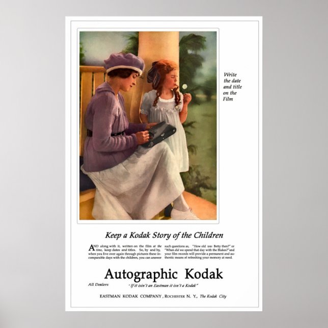 Hur gammal var Betty då? Circa 1919. Poster (Framsidan)