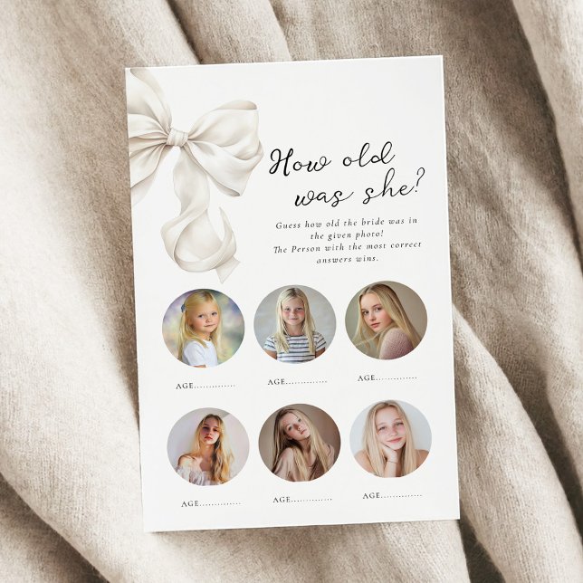 Hur gammal var Bride Möhippa Game? (Skapare uppladdad)