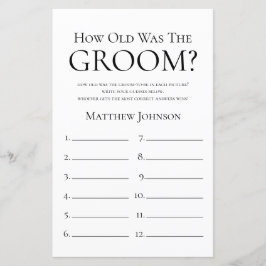 Hur gammal var Groom?