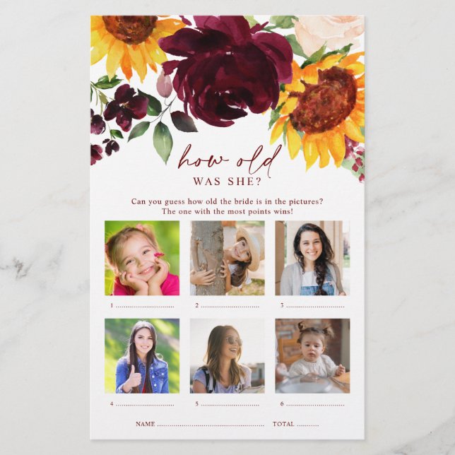 Hur gammal var hennes fotosolrosa-Möhippa? (Framsida)