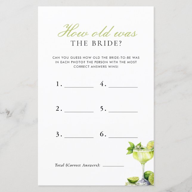 Hur gammal var hon mexikanskt Möhippa-spel? (Framsida)