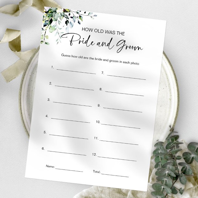 Hur gammal var Möhippan? Inbjudningar (Skapare uppladdad)