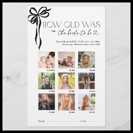 Hur gammalt var Bride Black Bow-Möhippan?