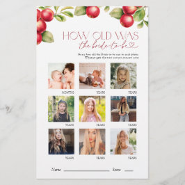 Hur gammalt var Möhippan med Bride Apple?