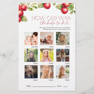 Hur gammalt var Möhippan med Bride Apple?