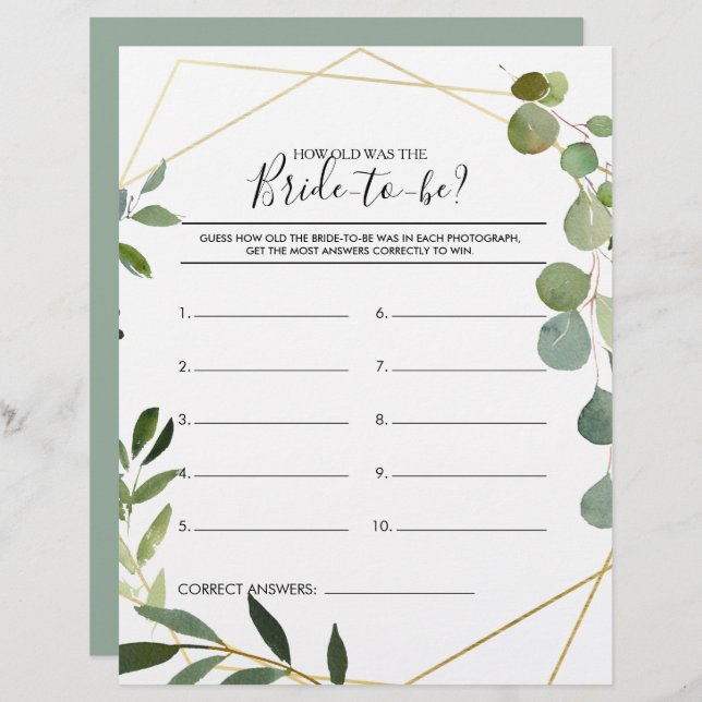 Hur gammalt var Möhippans spel? (Fram/baksida)