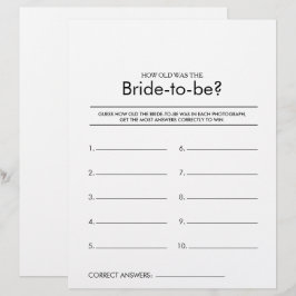 Hur gammalt var Möhippans spel?