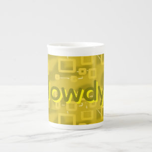 Hur Geometric Benporslin Mugg