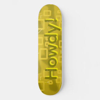 Hur Geometric Mini Skateboard Bräda 18,5 Cm