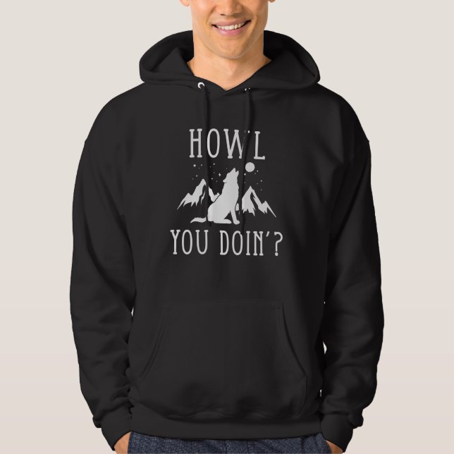Hur gör du? hoodie (Framsida)