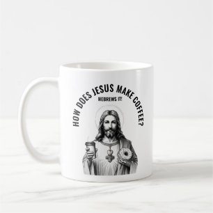 Hur gör Jesus kaffe? Hebreerbrev det Kaffemugg