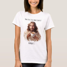 Hur gör Jesus kaffe? T-shirt
