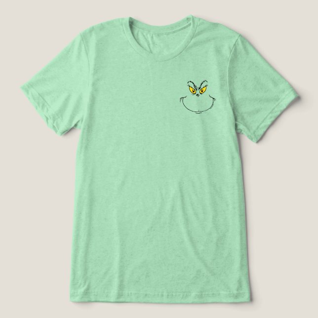 Hur Grinch stal julansikts t-shirt (Design Framsida)