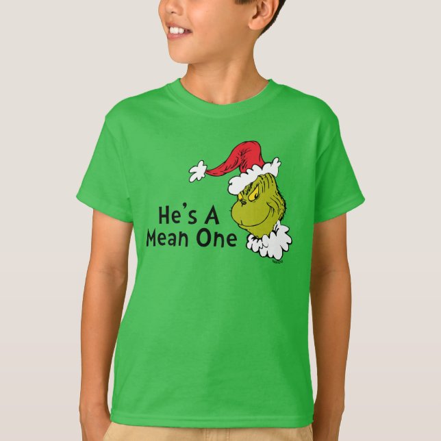 Hur Grinch stal julen | Han är en elak en T Shirt (Framsida)