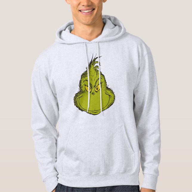 Hur Grinch stal julen Klassiska Grinch Sweatshirt Med Luva (Framsida)