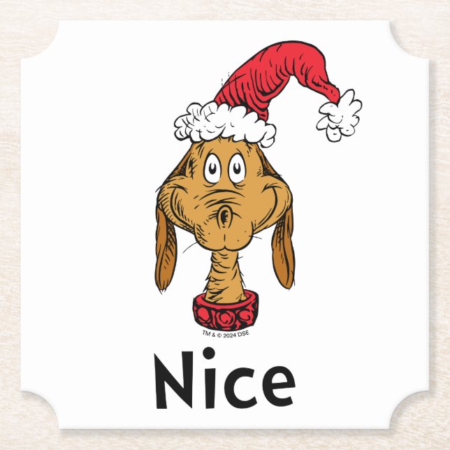 Hur Grinch stal julen | Max är snäll Underlägg Papper (Framsida)