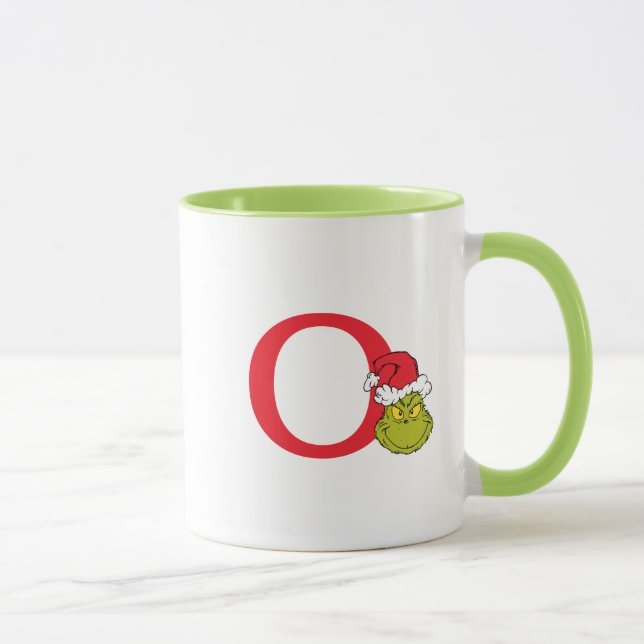 Hur Grinch stal julen | Monogram O Mugg (Höger)