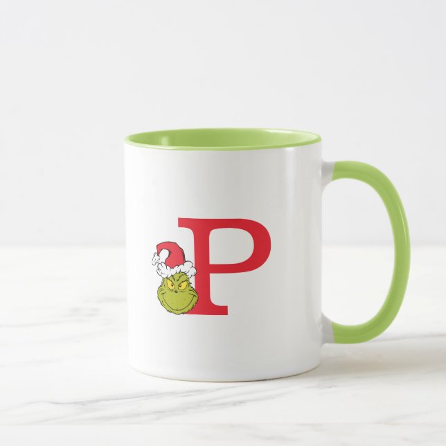 Hur Grinch stal julen | Monogram P Mugg (Höger)