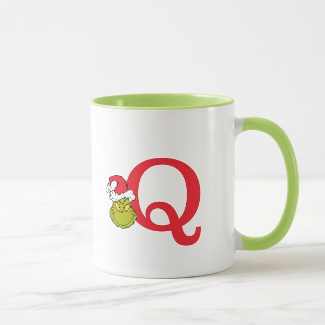 Hur Grinch stal julen | Monogram Q Mugg (Höger)