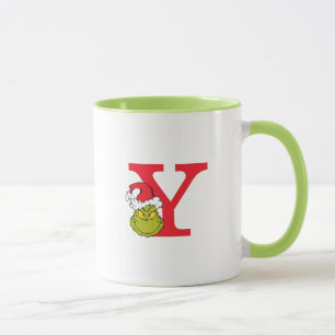 Hur Grinch stal julen Monogram Y Mugg