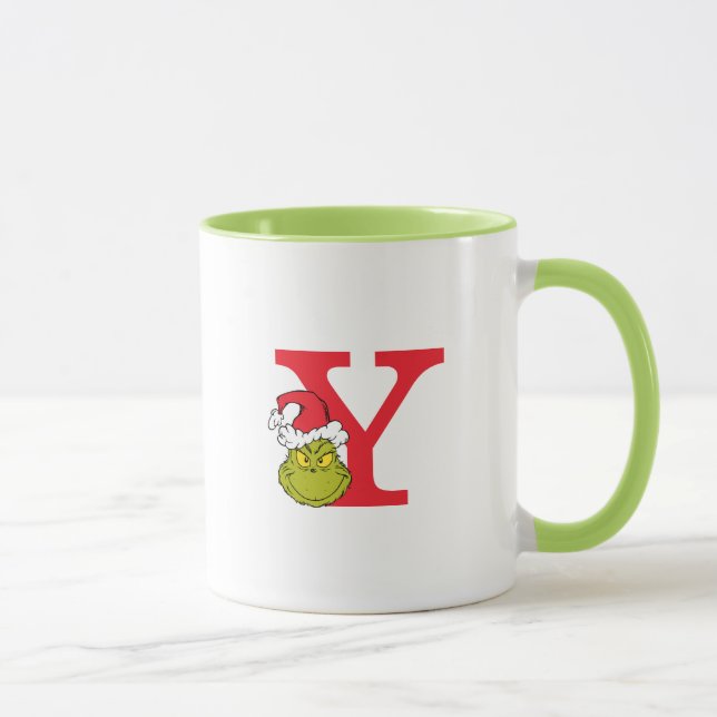 Hur Grinch stal julen | Monogram Y Mugg (Höger)