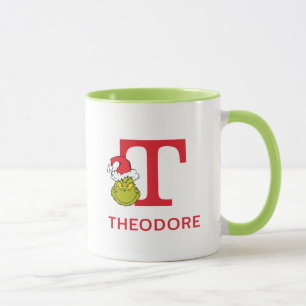 Hur Grinch stal julen   Namn & Monogram T Mugg