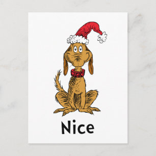 Hur Grinch Stjäl Julen Max är Snäll Vykort