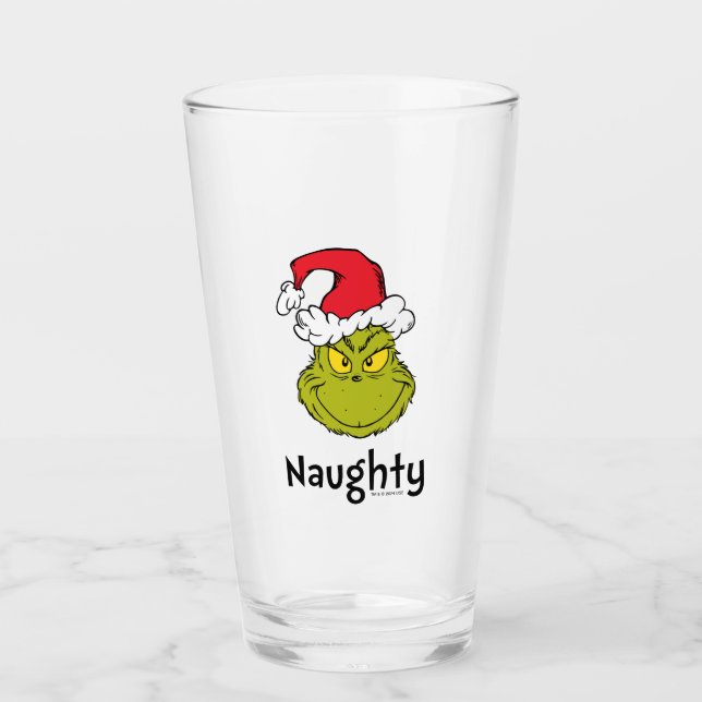 Hur Grinch Stjäl Julen | Namn & Monogram Glaskopp (Framsida)