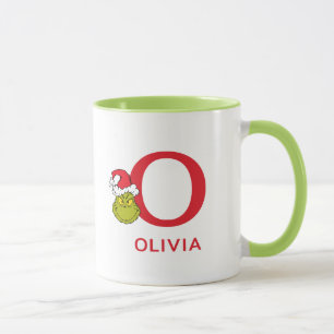 Hur Grinch Stjäl Julen Namn & Monogram O Mugg
