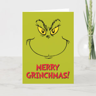 Hur Grinch Stjäl Julens Ansikte Helgkort