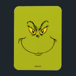 Hur Grinch Stole jul Ansikte? Magnet<br><div class="desc">Helgdagarna kommer inte att vara klara utan Grinch! HUR GRINCH STOLE CHRISTMAS är en klassisk berättelse om en stad som heter WHO-ville och hur julstämningen kan smälta till och med de kallaste hjärtan.</div>