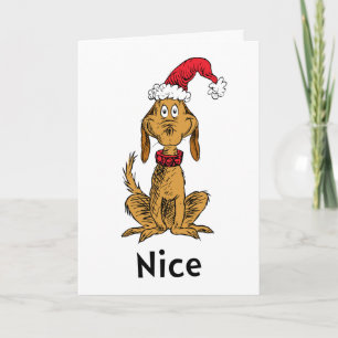 Hur Grinch Stole-jul Max. Nice Kort