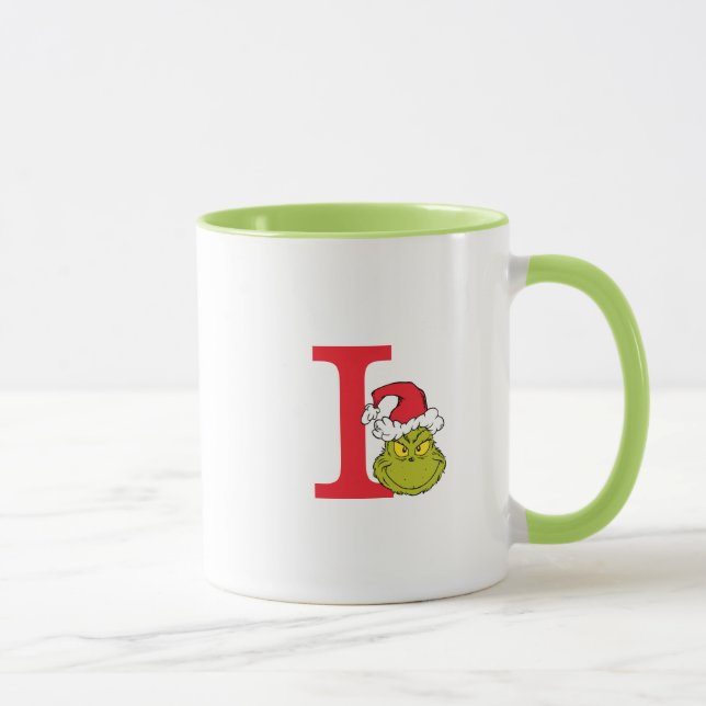 Hur Grinch Stole-jul | Monogram I Mugg (Höger)