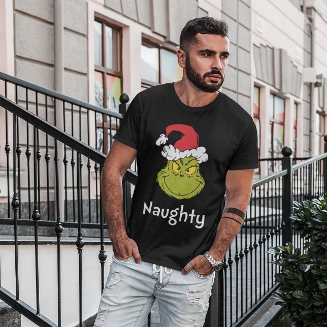 Hur Grinch Stole-jul | Naughty Grinch T Shirt (Skapare uppladdad)