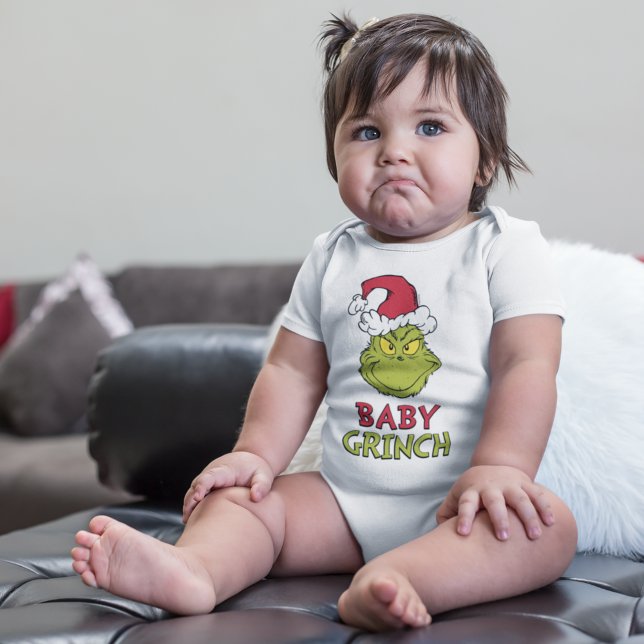 Hur Grinch Stole-julen? | Baby Grinch T Shirt (Skapare uppladdad)