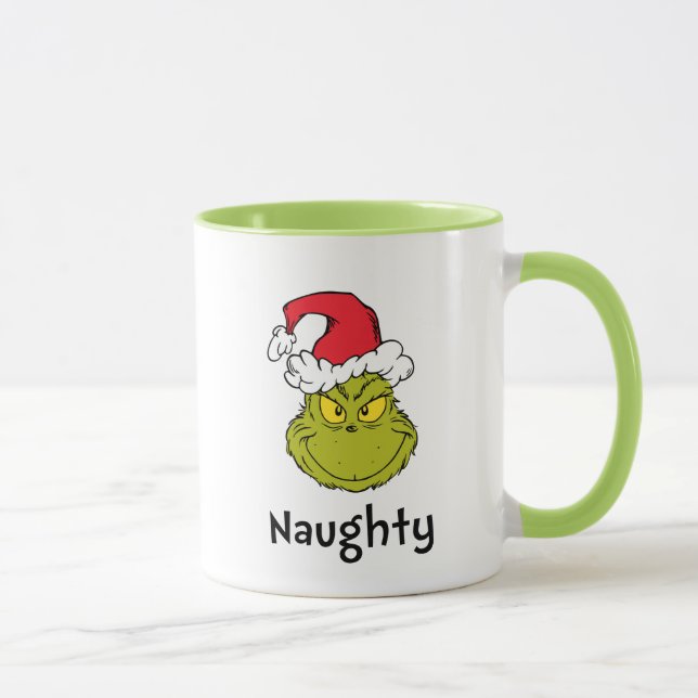 Hur Grinch Stole-julen? | Naughty Grinch Mugg (Höger)