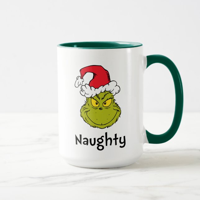 Hur Grinch Stole-julen? | Naughty Grinch Mugg (Höger)