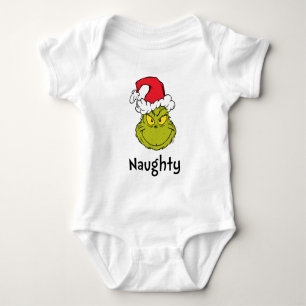 Hur Grinch Stole-julen?   Naughty Grinch T Shirt
