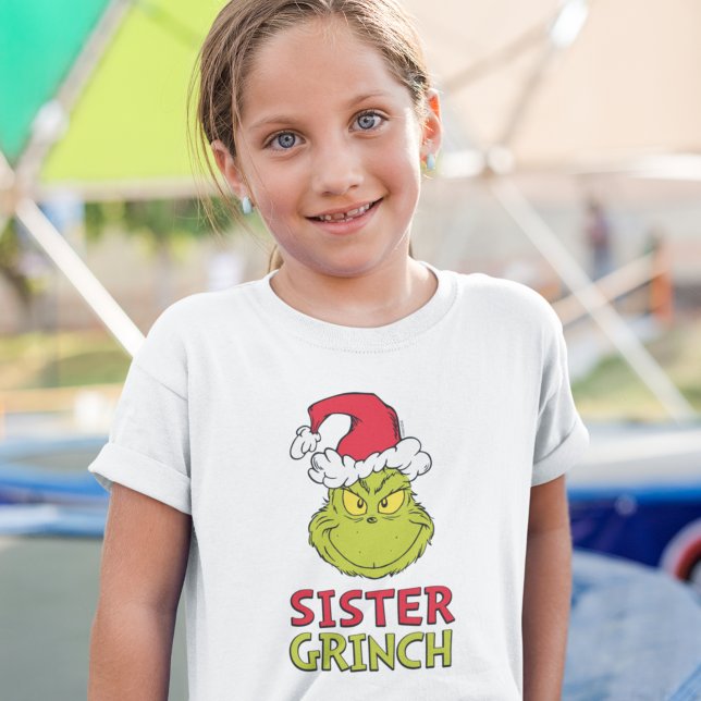 Hur Grinch Stole-julen? | Sister Grinch T Shirt (Skapare uppladdad)