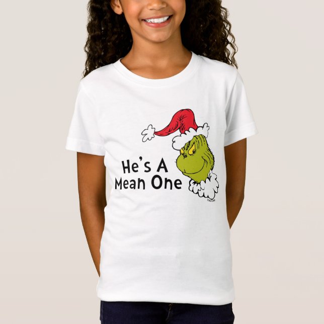 Hur Grinchen stal julen | Han är en elak en T Shirt (Framsida)