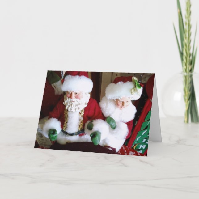 HUR HAN OCH ETT GOD JUL TILL DIG! HELGKORT (Framsida)