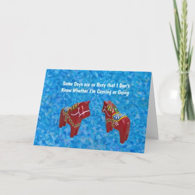 Hur har du varit? kort (Framsida)