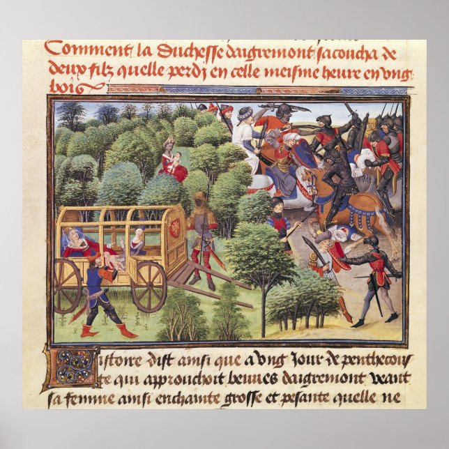 Hur hertiginnan av Aigremont födde Poster (Framsidan)