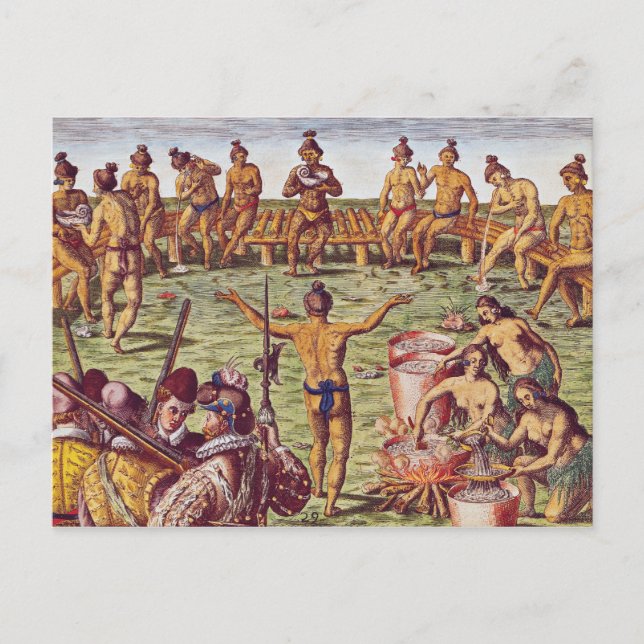 Hur invånarna i Florida fattade beslut Vykort (Framsida)