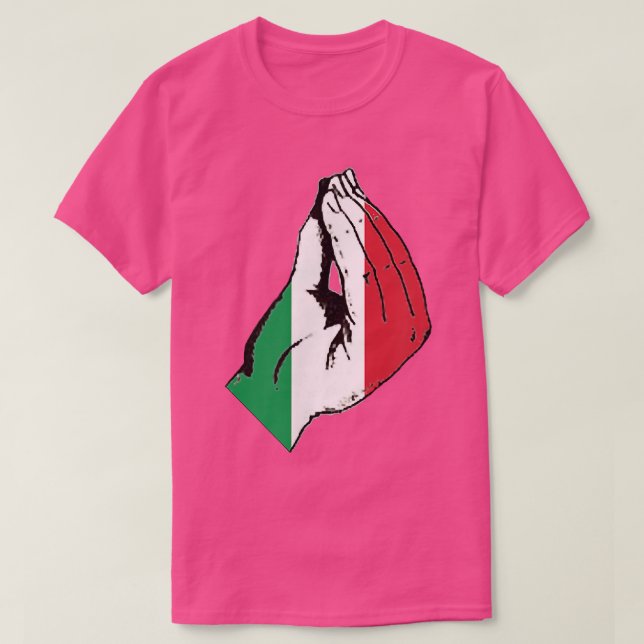 Hur italienska Do Sak FUNNY Novelty Italien Memid T Shirt (Design framsida)