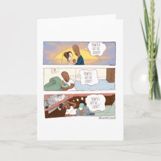 Hur jag fick så det lyckliga årsdag-/kärlekkortet kort